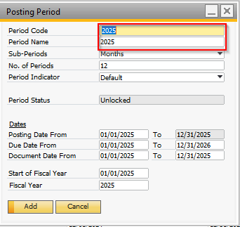 2025 Posting Period-2