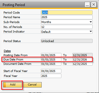 2025 Posting Period-4