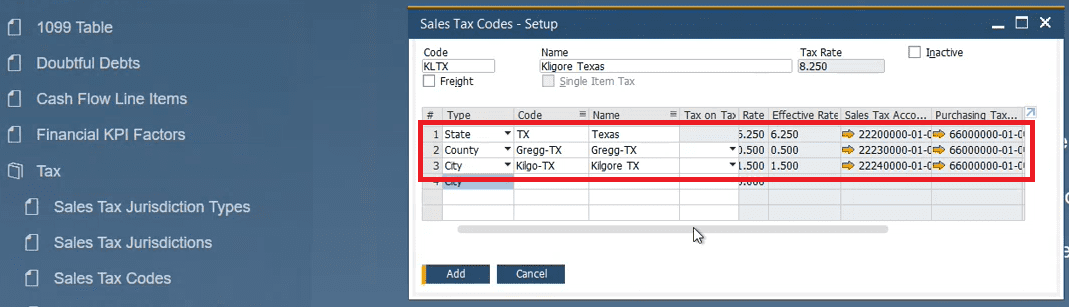 Tips for managing sales taxes in sap business one