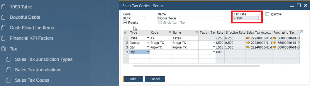 tips for managing sales taxes in sap business one